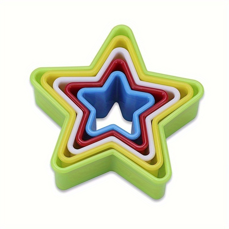 Kitchen Accessories For Baking - 1/2/3PCS 별 모양 쿠키 커터, 플라스틱