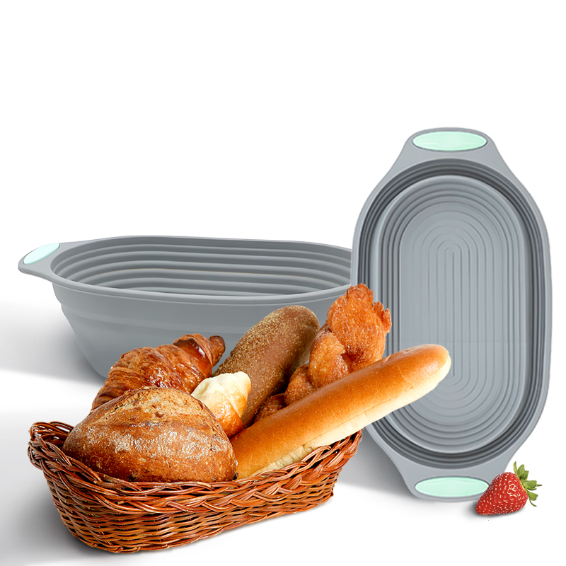 Kitchen Accessories For Baking - 1PC 실리콘 접이식 반네통 빵 발효