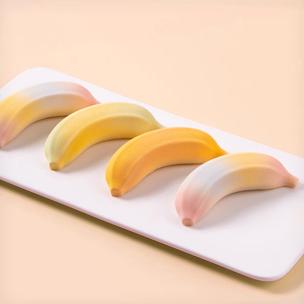 Kitchen Design For Baking - 6 또는 12 셀 바나나 디자인