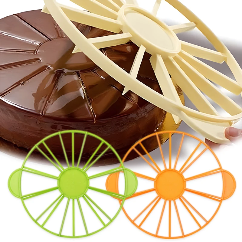 Bread Baking Kitchen Utensils - 플라스틱 케이크 동일한 부분 둥근 빵