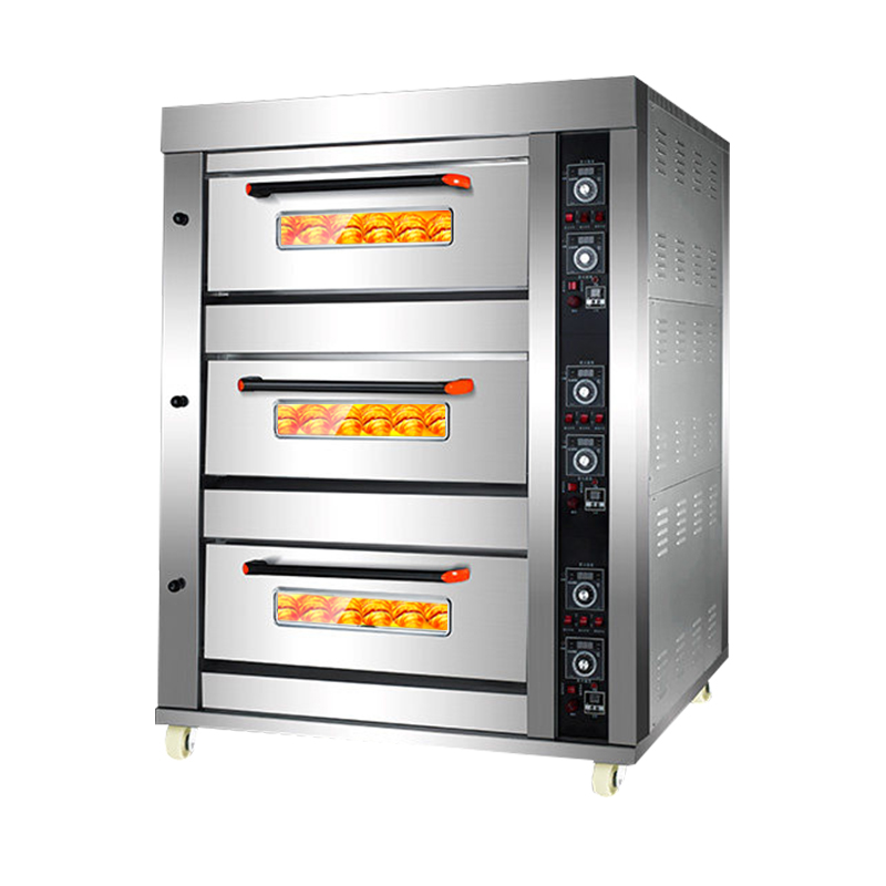 Commercial Kitchen Baking Equipment - 광저우 3단 6트레이 상업용 주방 오븐