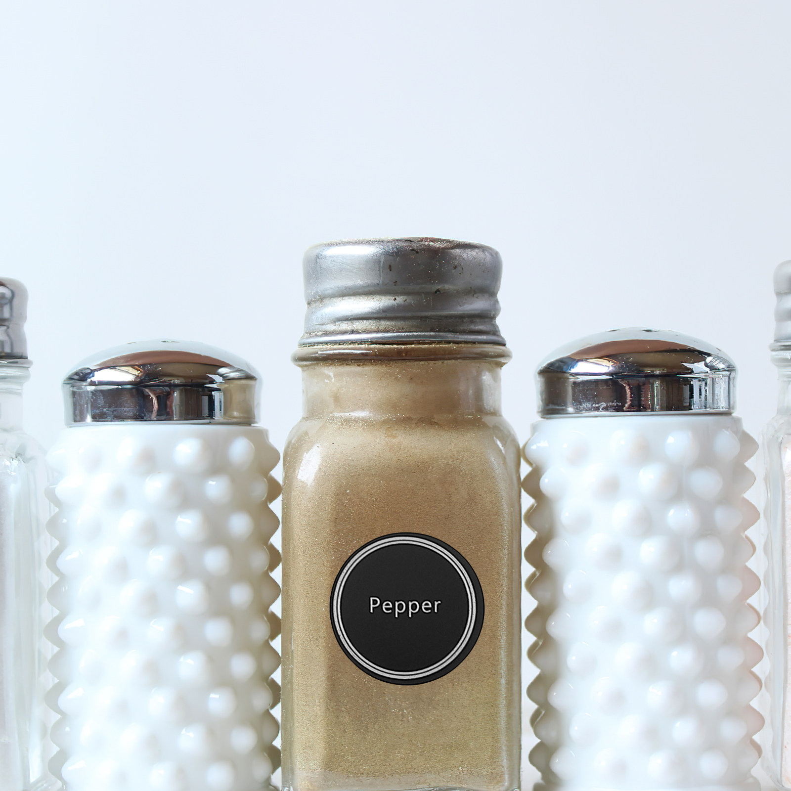 Kitchen Baking Canisters - 13장의 블랙보드 스티커 - 양념병, 캔스터,