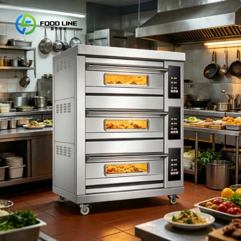 Commercial Kitchen Baking Equipment - 상업용 오븐 스테인리스 스틸 제빵 오븐