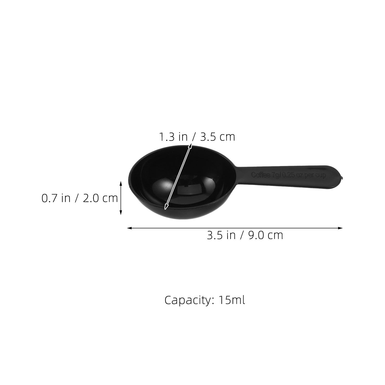 100개입 커피 원두 계량 스푼, 블랙 미니 짧은 손잡 - Kitchen Baking Canisters 리뷰 및 가격