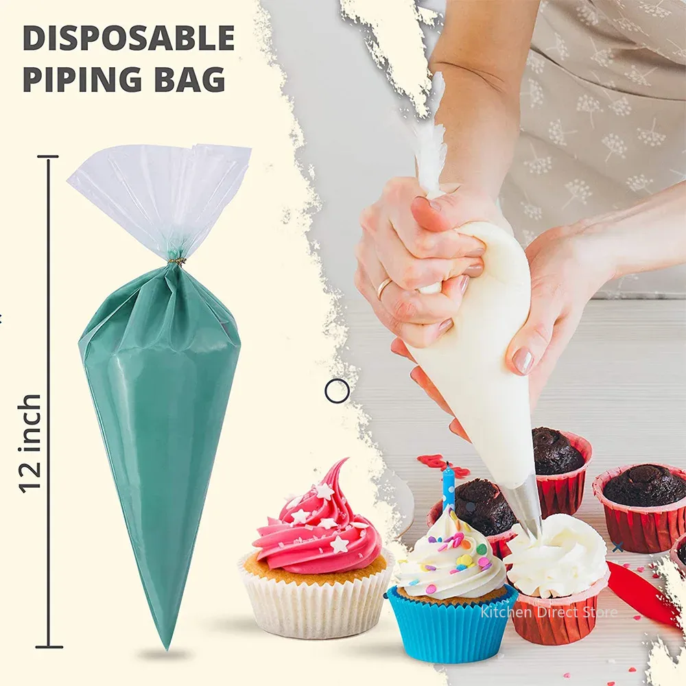 20/50/100PCS 일회용 식품 페이스트리 백, 매 - Piping Bag Disposable 리뷰 및 가격