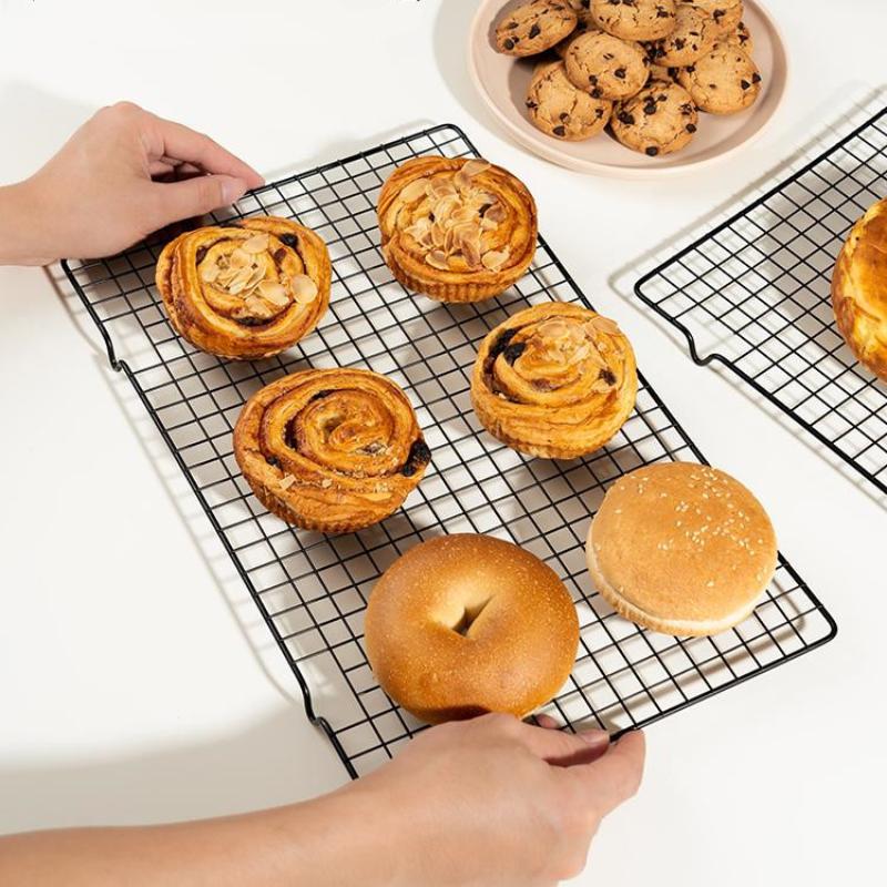 스테인레스 스틸 빵 비스킷 케이크 냉각 랙 드립 드라이 - Kitchen Accessories For Baking 리뷰 및 가격
