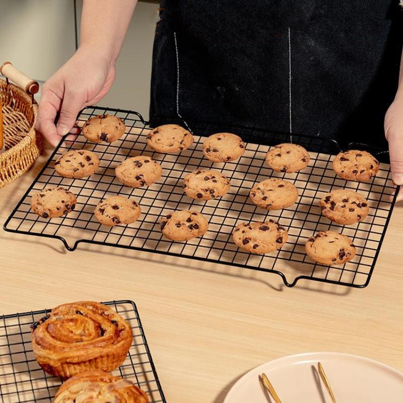 스테인레스 스틸 빵 비스킷 케이크 냉각 랙 드립 드라이 - Kitchen Accessories For Baking 리뷰 및 가격
