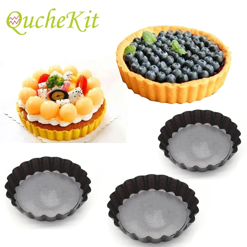 6개들이 논스틱 타르트 키슈 플랜 팬 10cm 원형 페 - Tart Pan Loose 리뷰 및 가격