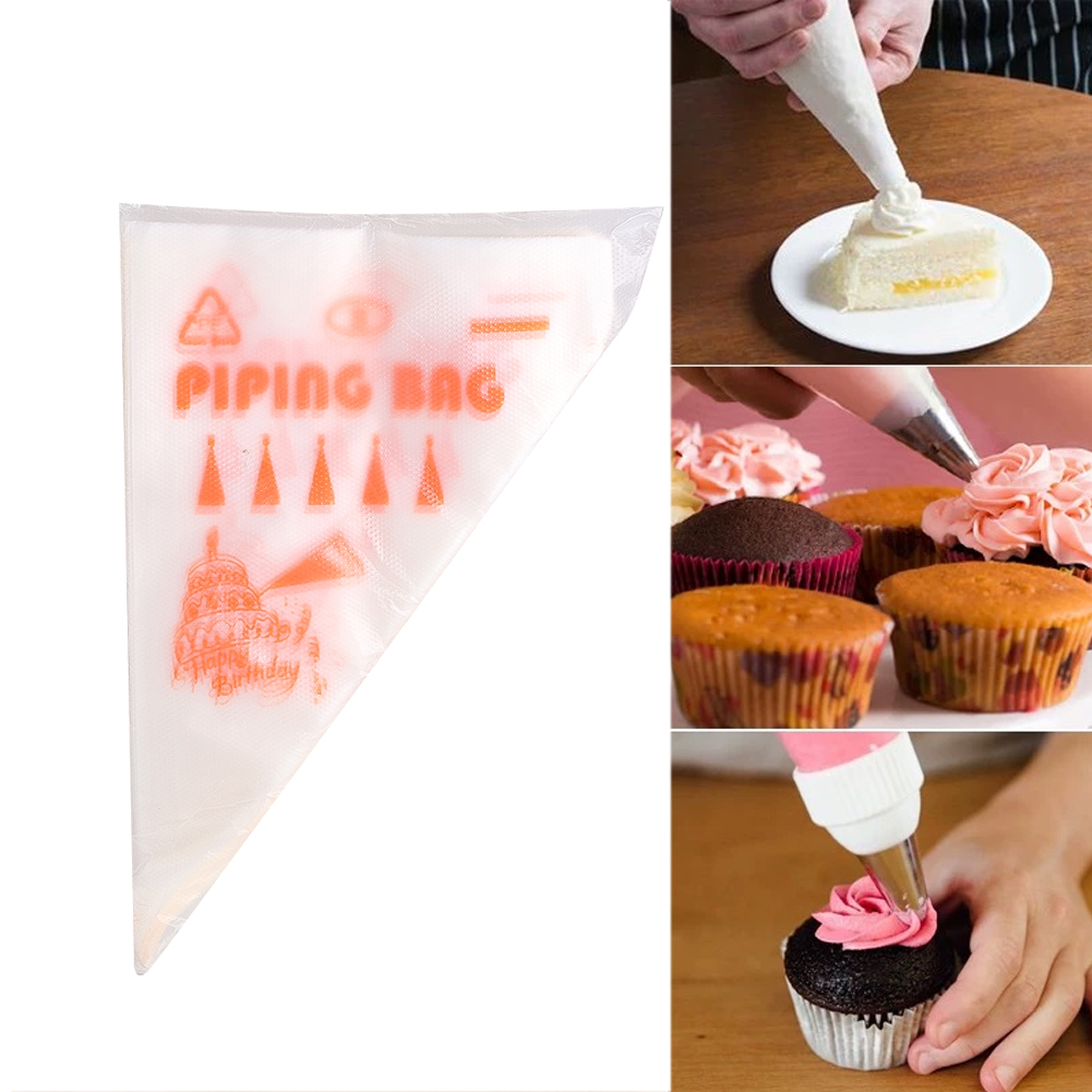 100개입 두꺼운 일회용 제과용 봉투 DIY 케이크 크 - Piping Bag Disposable 리뷰 및 가격