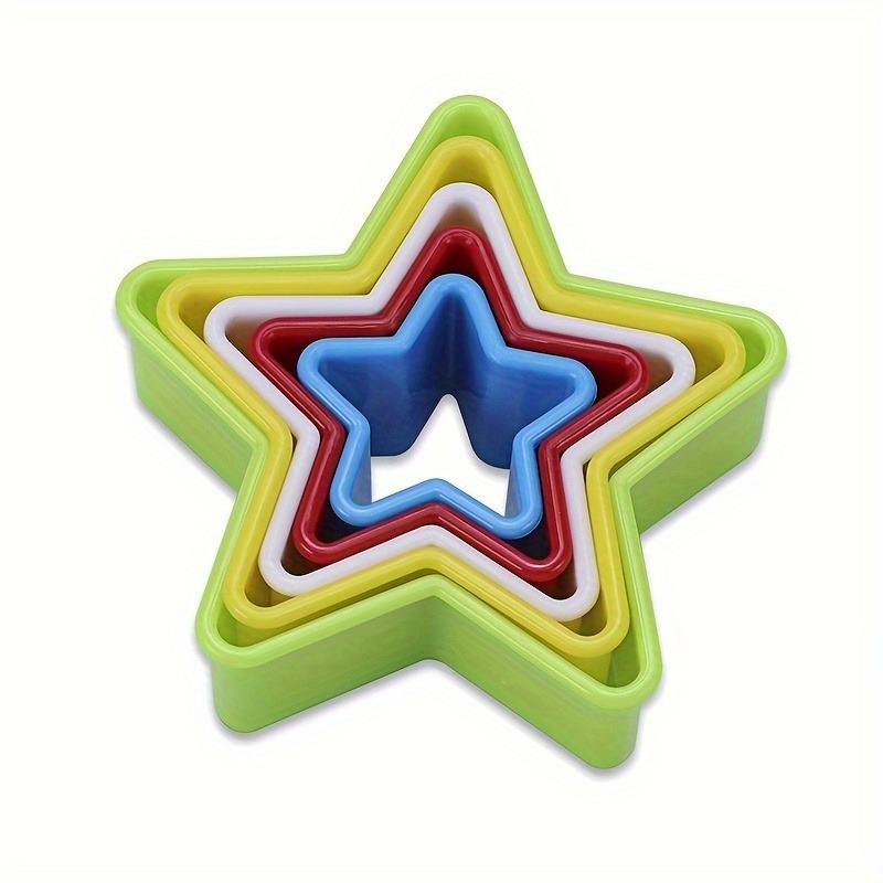 1/2/3PCS 별 모양 쿠키 커터, 플라스틱 페이스트 - Kitchen Accessories For Baking 리뷰 및 가격