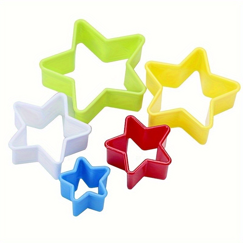 1/2/3PCS 별 모양 쿠키 커터, 플라스틱 페이스트 - Kitchen Accessories For Baking 리뷰 및 가격
