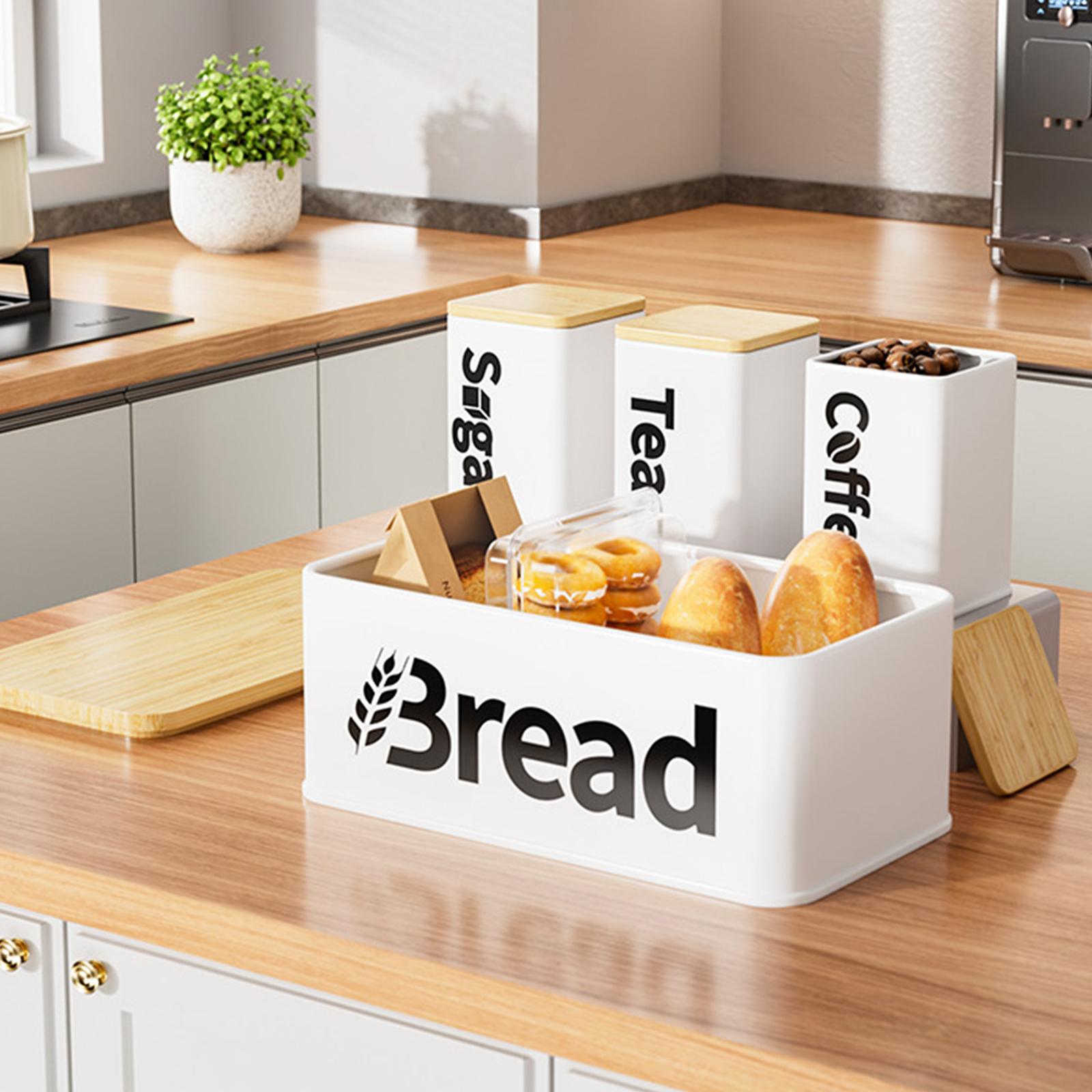 철제 대나무 빵 보관함 정리함 베이킹 제품 보관함 빵  - Kitchen Baking Canisters 리뷰 및 가격