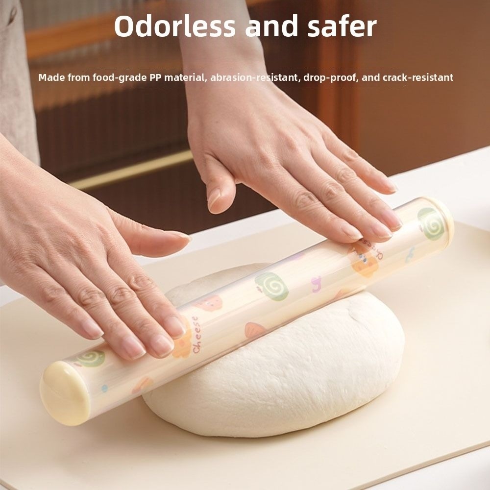새로운 2in1 롤링핀 다기능 플라스틱 베이킹 빵 반죽 - Bread Baking Kitchen Utensils 리뷰 및 가격