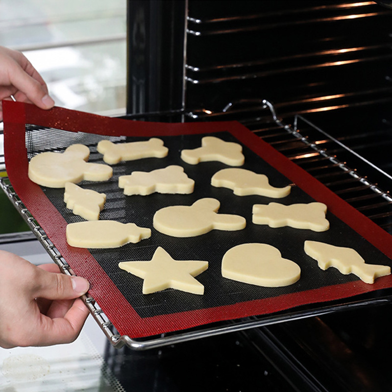 천공 된 실리콘 베이킹 매트 비 스틱 오븐 시트 라이너 - Kitchen Accessories For Baking 리뷰 및 가격