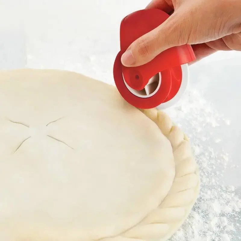 프리미엄 다기능 수동 파이 크러스트 및 반죽 커터, 깔 - Kitchen Baking Must Haves 리뷰 및 가격