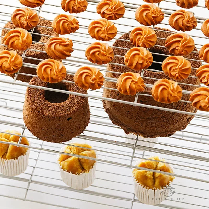 접이식 다층 케이크 냉각 랙 논스틱 열 방출 제빵 도구 - Kitchen Accessories For Baking 리뷰 및 가격