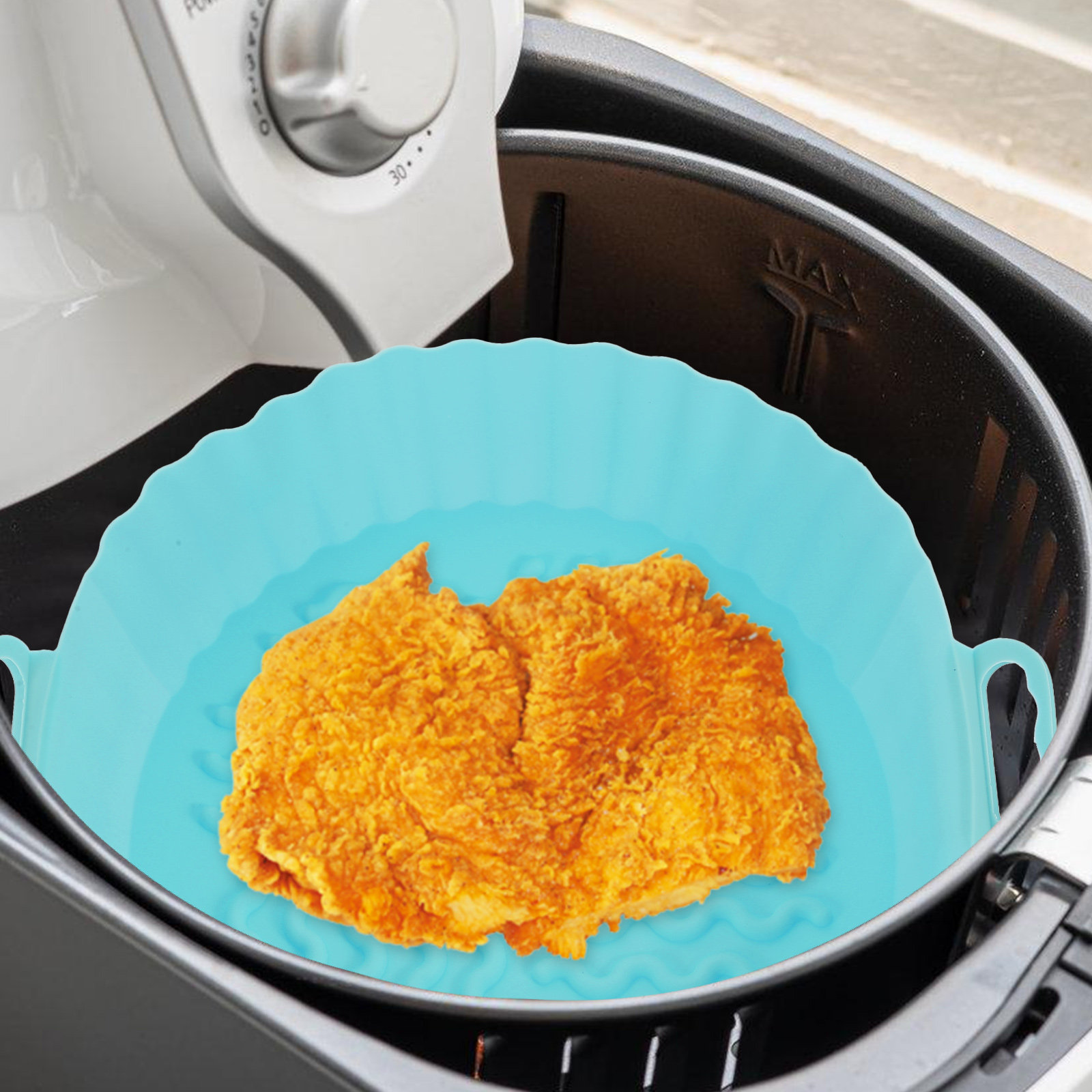 에어 프라이어 용 2Pcs 실리콘 베이킹 매트 논 스틱 - Kitchen Accessories For Baking 리뷰 및 가격