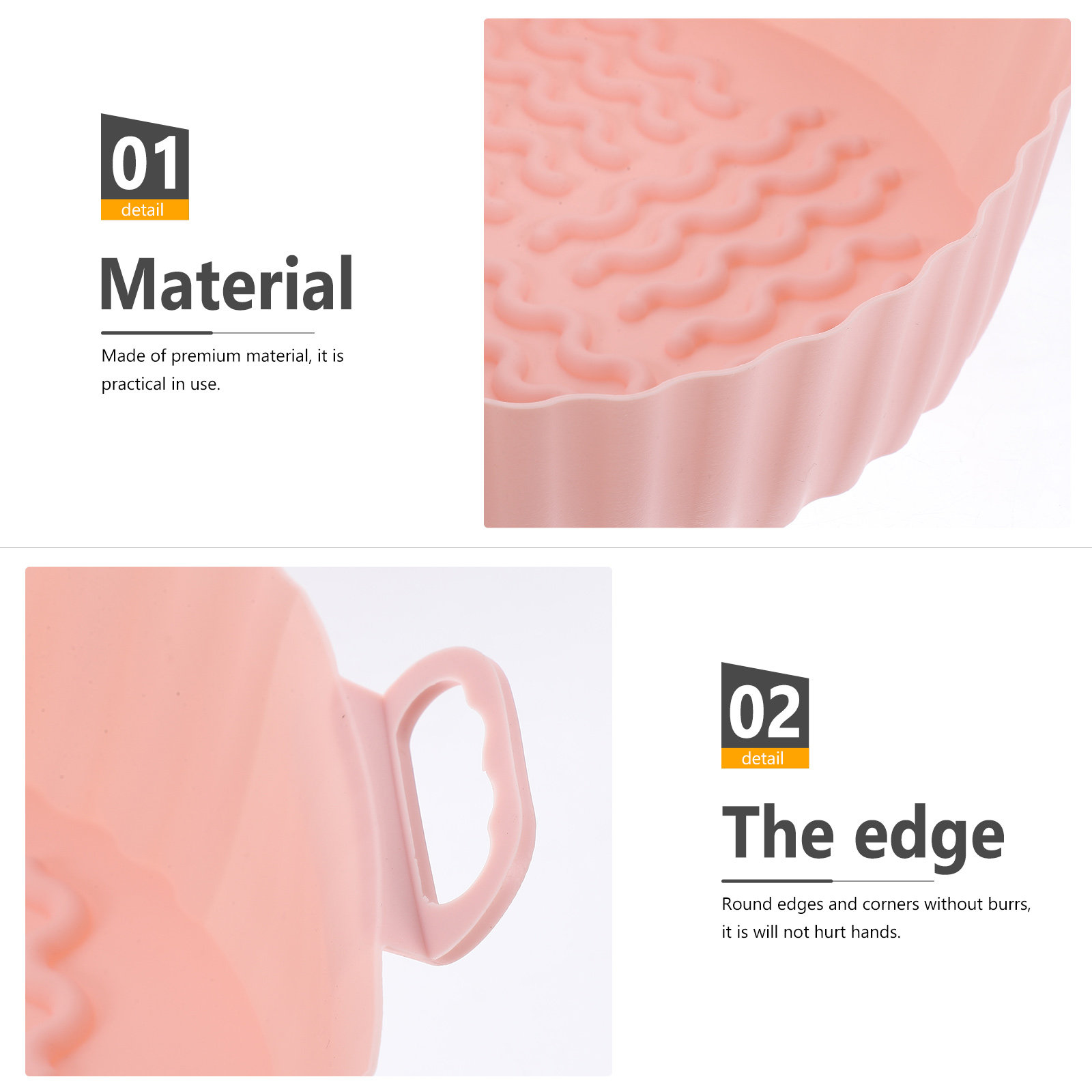 에어 프라이어 용 2Pcs 실리콘 베이킹 매트 논 스틱 - Kitchen Accessories For Baking 리뷰 및 가격