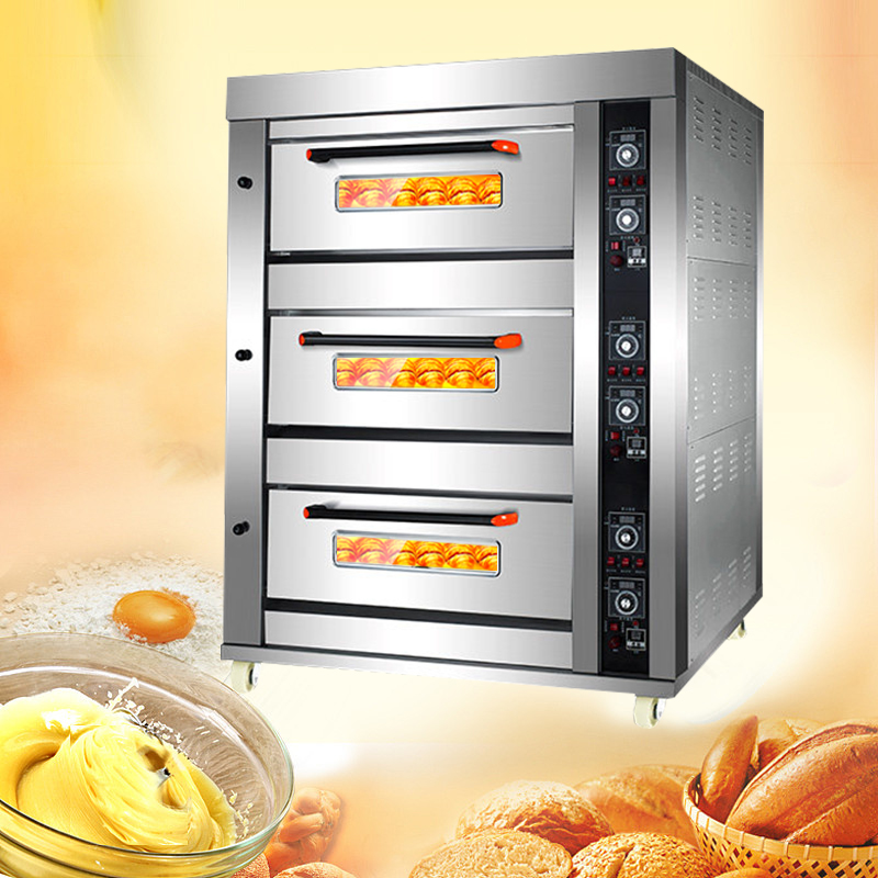 광저우 3단 6트레이 상업용 주방 오븐 베이커리 기계  - Commercial Kitchen Baking Equipment 리뷰 및 가격