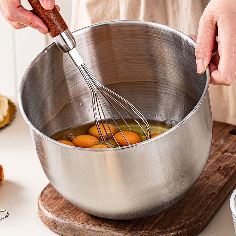 1Pc 스테인레스 스틸 믹싱 볼 요리용 베이킹 계란 휘 - Kitchen Design For Baking 리뷰 및 가격
