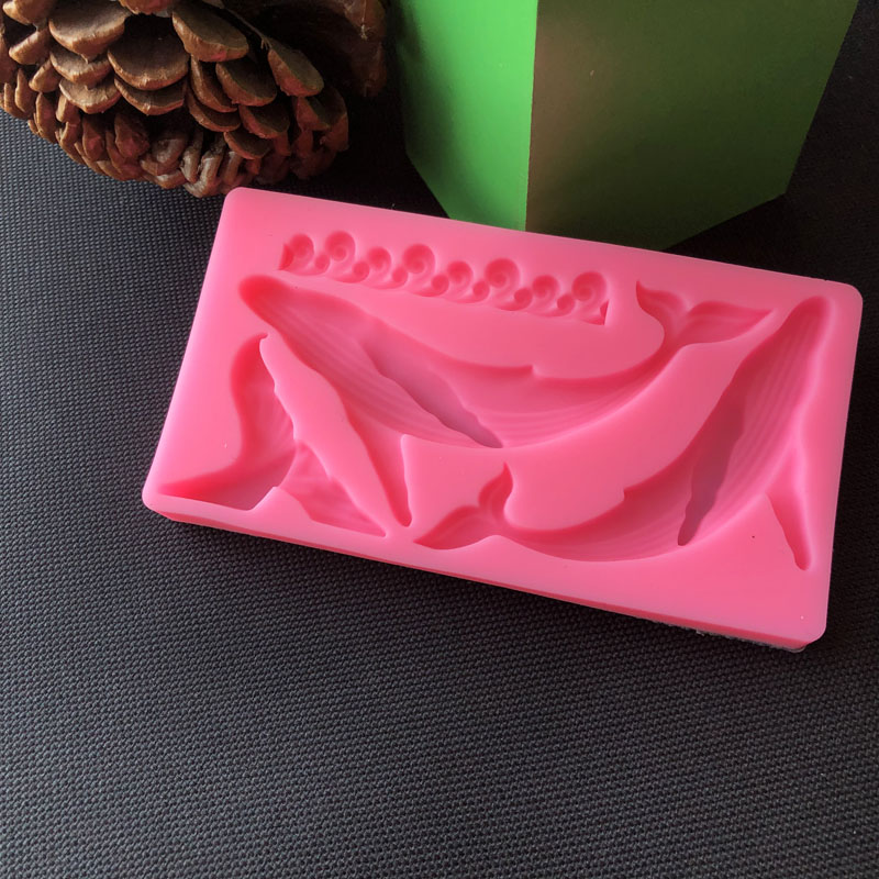 DIY 고래 실리콘 몰드 오션 시리즈 퐁당 케이크 장식 - Kitchen Accessories For Baking 리뷰 및 가격