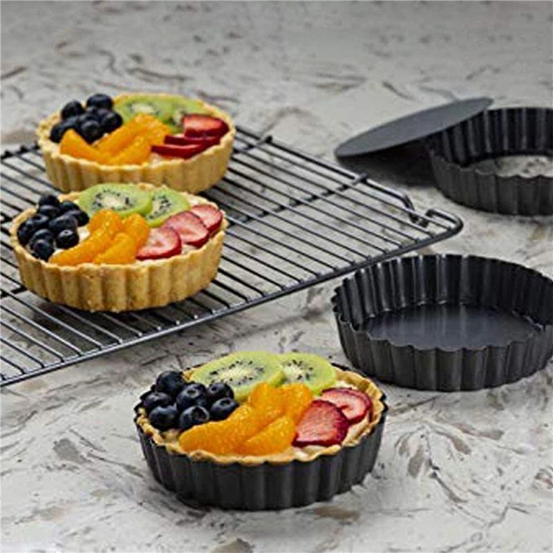 BAAJ-18Pcs 4In/10Cm 미니 파이 머핀 컵 - Tart Pan Loose 리뷰 및 가격