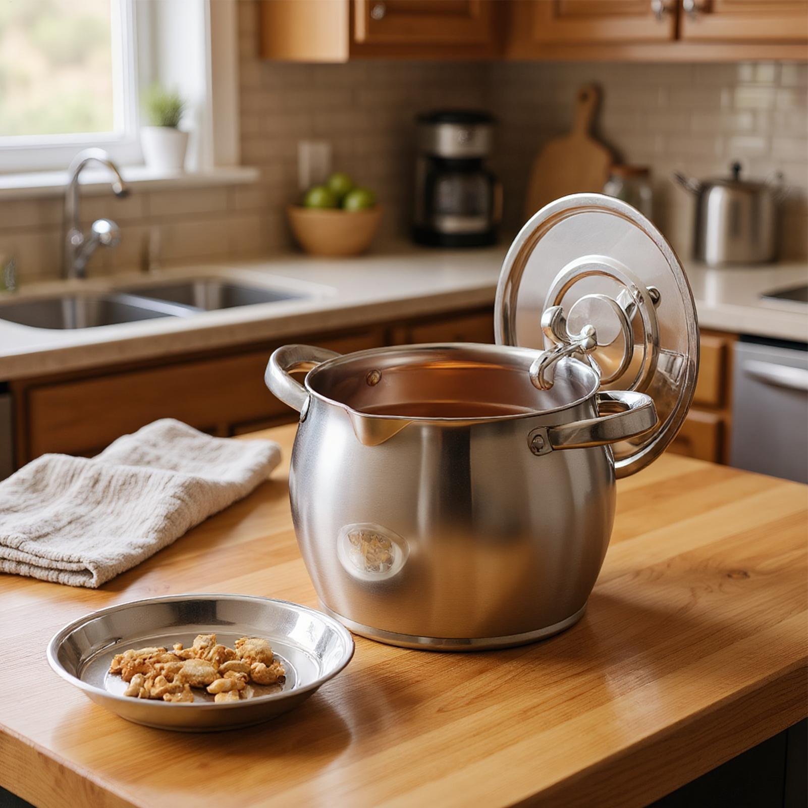 주방용 기름통 스테인리스 오일 저장 용기, 거름망 뚜껑 - Kitchen Baking Canisters 리뷰 및 가격