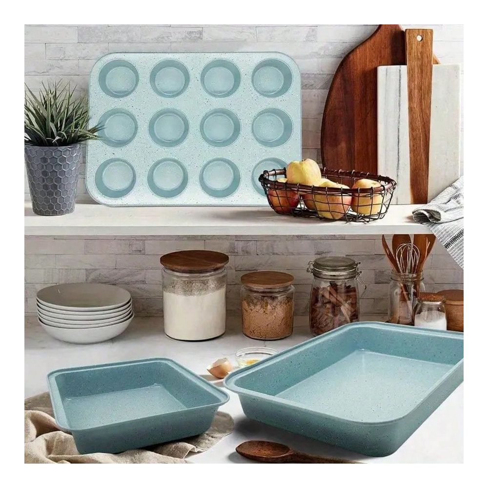 10종 베이크웨어 세트, 논스틱 주방 베이크웨어, 탄소 - Kitchen Accessories For Baking 리뷰 및 가격
