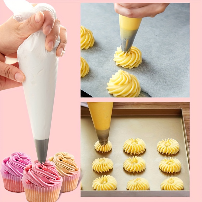 100개 두꺼운 일회용 파이핑 백, 내구성 및 재사용  - Piping Bag Disposable 리뷰 및 가격