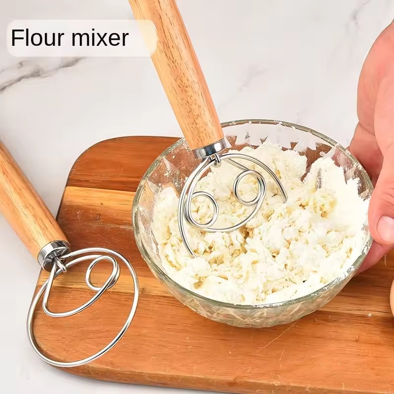 스테인리스 스틸 반죽 거품기 – 네덜란드식 빵 반죽 믹 - Bread Baking Kitchen Utensils 리뷰 및 가격