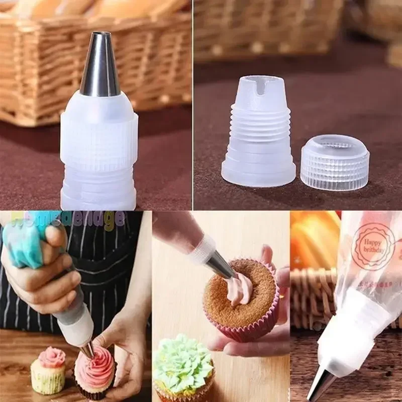 5-20pcs 커플러 어댑터 아이싱 파이프 노즐 가방  - Piping Bag Disposable 리뷰 및 가격