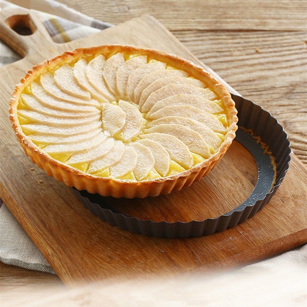 24CM Quiche 팬 이동식 바닥 미니 타트 팬 세 - Tart Pan Loose 리뷰 및 가격